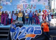HUT BRI ke-129 di BRI Kanca Pematang Siantar, Peserta Antusias Ikut Jalan Sehat dan Undian Hadiah