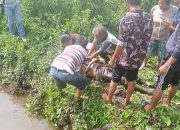Pria Paruh Baya Ditemukan Tak Bernyawa di Selokan, Toba