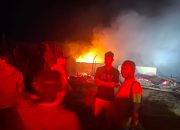 Satu Rumah Terbakar di Lumban Binanga Laguboti
