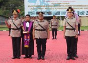 Pelantikan Kabag Ren Dan Sertijab Kasat Lantas di polres Toba