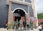 Polres Toba Besama TNI Bersinergi Amankan Ibadah Natal Umat Kristiani