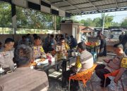 Disela Tugas yang Padat Polres Toba Sempatkan Coffe Morning