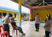 Kapolsek Lumban Julu dan Personil Berbagi Kasih di Pusat Rehabilitasi Sosial Adiksi Toba Sehat
