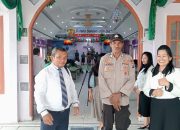 Polres Toba Berikan Pengamanan Ibadah Minggu di Gereja