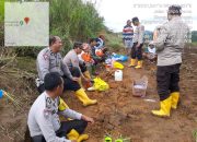 Polsek Lumban Julu Dukung Ketahanan Pangan Nasional dan Ajak Warga Mampaatkan Lahan
