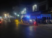 Cegah Lakalantas dan Kriminalisasi, Satlantas Polres Toba Polri Blue Light Pada Malam Hari