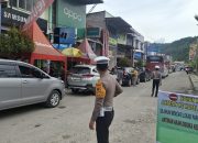 Polres Toba Terus Siagakan Anggota di Sejumlah Titik Selama Libur Panjang