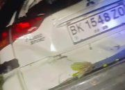 Tampahan- Satu Unit Mobil Mengalami Kecelakaan Tunggal di Jalan Umum Uncak Dolok Tolong Tepatnya di Desa Intong Nihuta Kecamatan Tampahan- Kabupaten Toba Propinsi Sumatera Utara Selasa Sore( 4/2/2025) Sekira Pukul 16.30 Wib