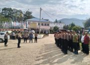 Wakapolres Toba Hadiri Rapat Pleno Terbuka Penetapan Pasangan Bupati dan Wakil Bupati Toba Terpilih