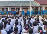 Sosialisasi Tertip dan disiplin Berlalu Lintas di SMPN 2 Porsea