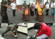 Kejari Humbahas Musnahkan Barang Bukti Perkaran Tindak Pidana Umum