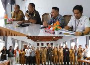 Pemkab Humbahas Ikuti Monitoring Aplikasi IT Untuk Pengelolaan Dana Desa Kelurahan
