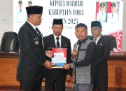 Serah TerimaJabatan Kepala Daerah Kabupaten Toba 2025