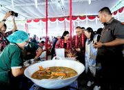 HUT Toba ke- 26 Diwarnai Lomba Senam dan Kuliner.