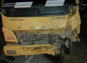 Honda Jazz Tabrak Truk Canter di Disa Longat Balige 2 Tewas dan 2 Orang Luka