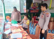 Kabag OPS Polres Toba Kunjungi dan Cek Pos Operasi  Ketupat Toba 2025