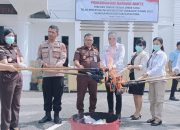 Kapolsek Balige Hadiri Pemusnahan Barang Bukti di Kantor Kejaksaan Negeri Toba