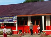 Unit Kamsel Sat Lantas Polres Toba Edukasi Tertip Berlalu Lintas Sejak Dini di SDN 176374 Dolok Nauli Porsea.