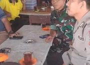 Bhabinkamtibmas dan Babinsa Melaksanakan Cooling System Bersama Warga dan Pedagang di Laguboti