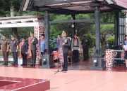 Kapolres Toba Pimpin Upacara Peringatan Hari Gugurnya Pahlawan Nasional Sisingamangaraja XII ke 118.