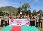 Peringatan HUT Bhayangkara ke – 79,Kapolres Toba Pimpin Jiarah Rombongan ke Taman Makam Bahagia