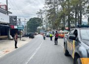 Sat Samapta Polres Toba Patroli dan Gatur Untuk Jaga Kelancaran Arus Lalu Lintas