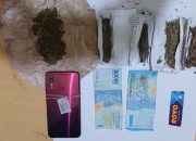 Pengedar Ganja di Tangkap Satresnarkoba Polres Toba di Warung Tuak di Balige
