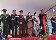 Kapolres Toba Hadiri Acara Pawai Karnaval HUT RI Ke 80