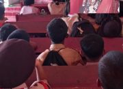 Satlantas Polres Toba Ajak Pelajar Tertib Berlalulintas dan Jadilah Pelopor Keselamatan dalam Berlalulintas