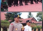 Apel Operasi Lilin Toba 2025, 187 Personel Gabungan Siap Amankan dan Kelancaran Nataru di Kabupaten Toba