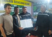Polres Toba Distribusikan Bantuan Sembako Terpadu Penanggulangan Bencana Alam Bandara Sillangit
