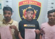 Satreskrim Polres Toba Amankan 5 Pelaku Tindak Kekerasan di Desa Sinar Sabungan