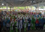PERINGATI HARI IBU! BKMT KOTA TANJUNGPINANG MENGADAKAN SENAM JANTUNG SEHAT YANG DIADAKAN DI PINANG HARMONI SQUARE KM.7