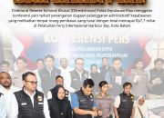 DITRESKRIMSUS POLDA KEPRI GELAR KORFERENSI PERS TERKAIT DUGAAN PELANGGARAN ADMINISTRATIF KEPABEANAN