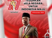 Selamat Hari Bela Negara Ke-77 “Teguhkan Bela Negara Untuk Indonesia Maju”