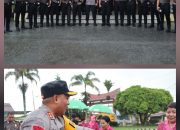 44 Personil Polres Toba Naik Pangkat, ini Pesan Tegas Kapolres