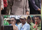 *Polres Toba Laksanakan Pengamanan Aksi Unjuk Rasa Damai Serikat Buruh PT,TPL*