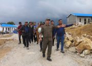 Tinjau Pembangunan Huntap di Dolok Nauli Bupati Jonius Taripar Tekankan Akurasi Data Penerima dan Sinergi Infrastruktur