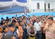 Bupati Tapanuli Utara sambut Kunker Menteri PKP dan Mendagri Tinjau Progress Pembangunan Huntap