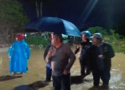 Tinjau Meluapnya Aek Haidupan Siwaluompu, Pemkab Tapanuli Utara Tetap Upayakan Percepatan Penanganan Normalisasi