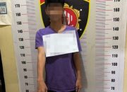 Kurir Ekstasi Jaringan Medan Balige Ditangkap di Kamar Kos, Satres Narkoba Polres Toba Sita 40 Butir Pil