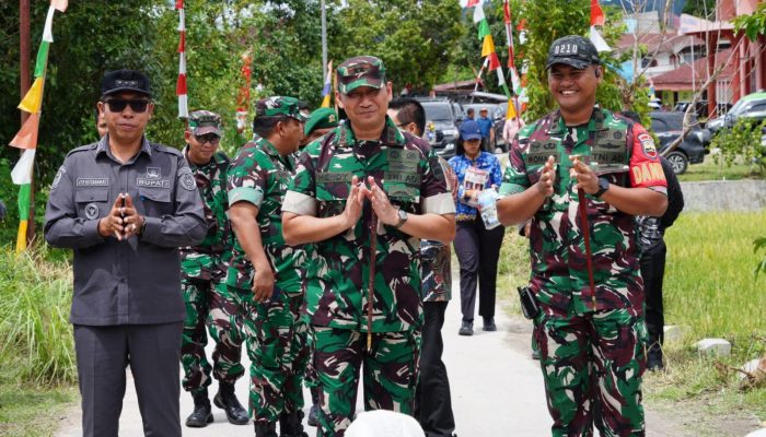 Pangdam 1-BB bersama Bupati Tapanuli Utara Resmikan Jembatan Siualuompu, Bukti Kolaborasi Pemerintah – TNI