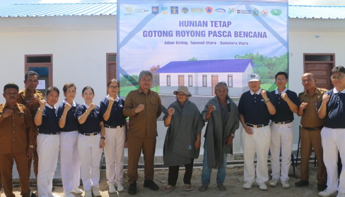 Serah Terima 70 Kunci Huntap Dolok Nauli Pemkab Taput Minta Warga Jaga Kekompakan dan Kebersihan