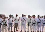 Bupati JTP Hutabarat Resmikan Sabuk Kayu Wadokai, Diikuti 300 Karate