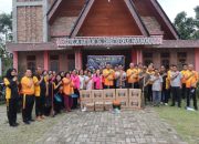 *Jelang Hari Bhayangkara Ke- 80 Polres Toba Datang Bukan Sekedar Membersihkan Rumah Ibadah, Tapi Membawa Kepedulian*