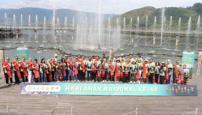 Perayaan Hari Anak Nasional (HAN) ke-42 Di Kabupaten Samosir, Wabup Samosir Ajak Seluruh Elemen Lindungi dan Wujudkan Masa Depan Anak