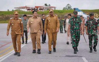 Kunker ke Bona Pasogit, Bupati Vandiko Apresiasi Kepedulian KASAD Maruli Simanjuntak untuk Masyarakat Danau Toba