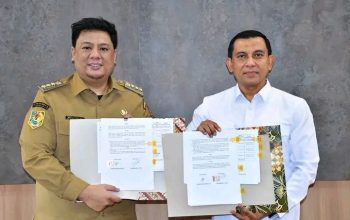 Bupati Samosir Terima Hibah Aset Rp.37 Miliar dari Kementerian PU