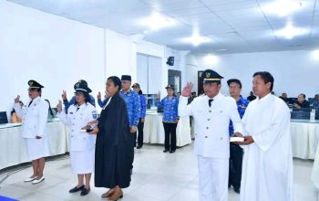 Pelantikan Pejabat Administrator dan Pengawas, Wabup Samosir: Pejabat Harus Cakap, Adaptif dan Siap Dievaluasi