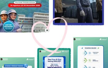 INALUM Buka Program Magang 2026, Ajak Talenta Muda Belajar Langsung di Industri Strategis Nasional